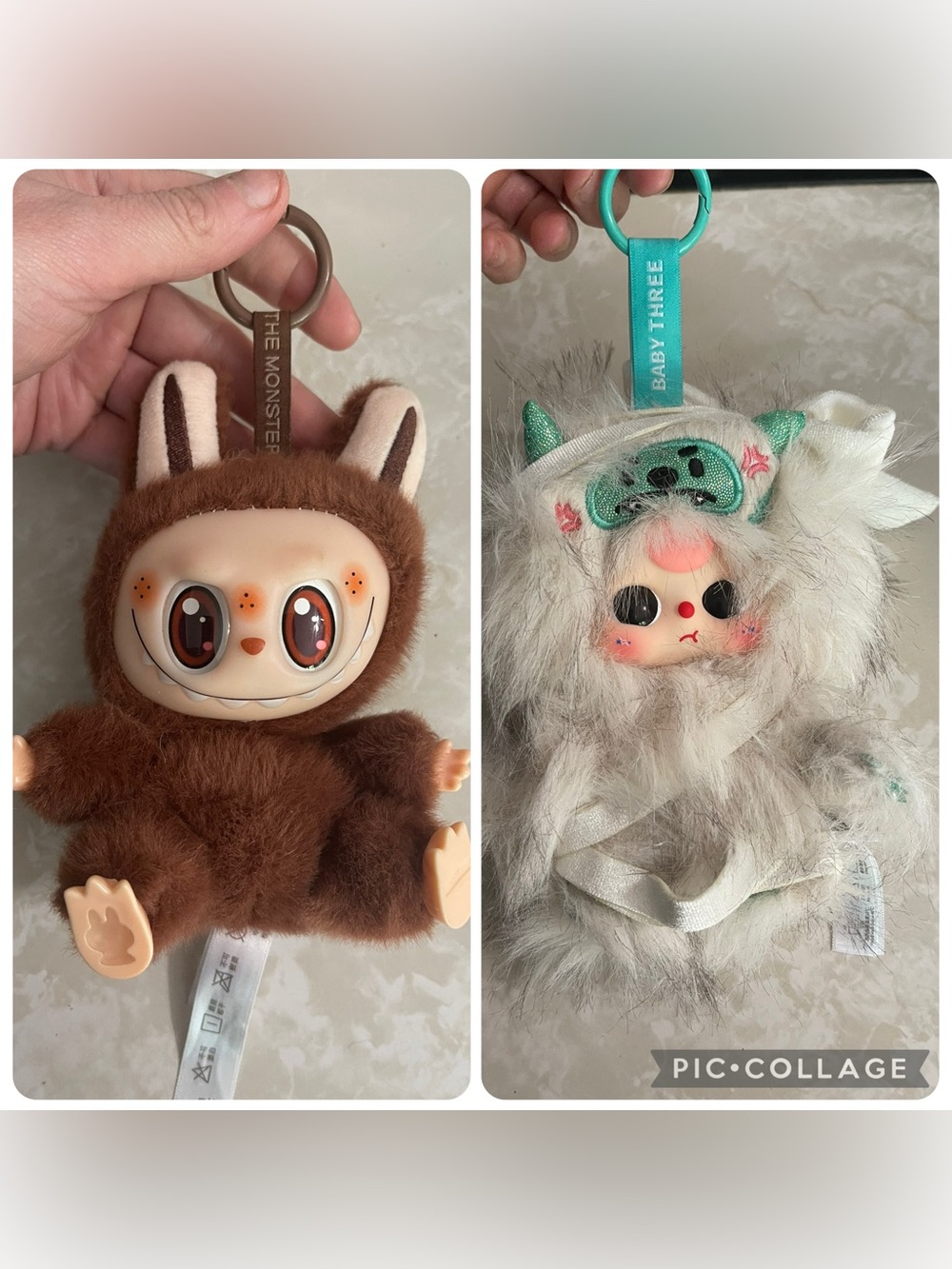 POP MART Labubu Bundle + Baby Yeti Cure Planet Plush Kawaii Designer Toys